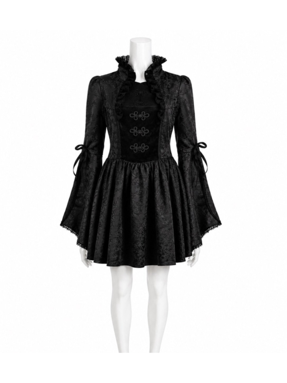 Killstar Lolita Queen D Gothic Dress Victorian babydoll bodice Halloween costume